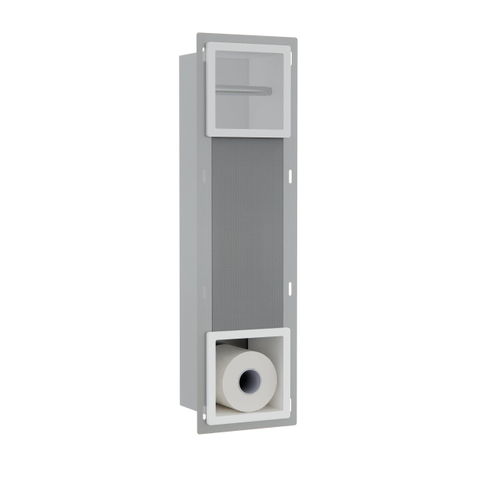 Fortifura Calvi Inbouw Reserve- en toiletrolhouder - mat wit SW1189090