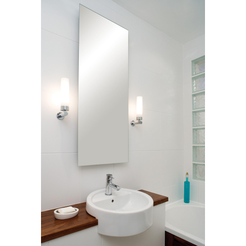 Astro Tube Applique murale 25x5x12cm IP44 culot E14 chrome SW75742