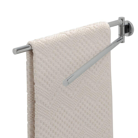 Tiger Noon Handdoekrek - 45cm - dubbel - draaibaar - chroom SW296142