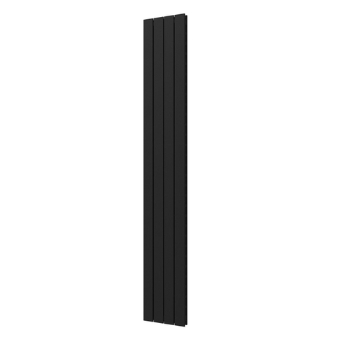 Plieger Cavallino Retto radiateur design vertical double raccordement central 2000x298mm 905W gris foncé structuré 7255355