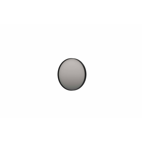 INK SP17 miroir – Ø 120 cm – LED indirecte – à intensité variable, température de couleur réglable – Metal black brossé (anthracite) SW955844