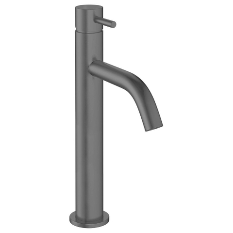 Crosswater MPRO Wastafelkraan - 36.2cm - hoog - zonder waste - slate gunmetal (antraciet) SW928143