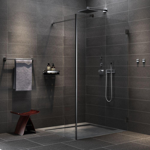 Tiger Dock Panier de douche - 30cm - chrome SW296178