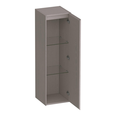 BRAUER Inspire armoire haute 120 avec 1 porte sans poignée ouvrant à droite Timber Greige SW1200519