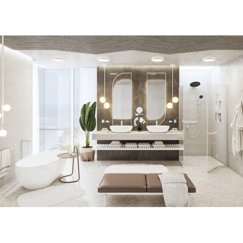 Hansgrohe RainFinity Powderrain - handdouche 13cm - 3jet - mat wit SW297600