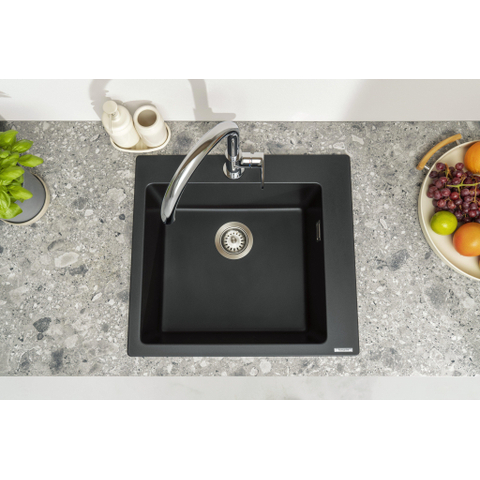 Hansgrohe Vernis blend m35 Eengreeps keukenmengkraan - 210 - 1jet - met draaibare uitloop - hoogglans chroom SW651607