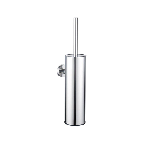Fortifura Calvi Toiletset - toiletborstelhouder - gesloten - handdoekhaak - toiletrolhouder - met klep - hoogglans chroom SW1381776