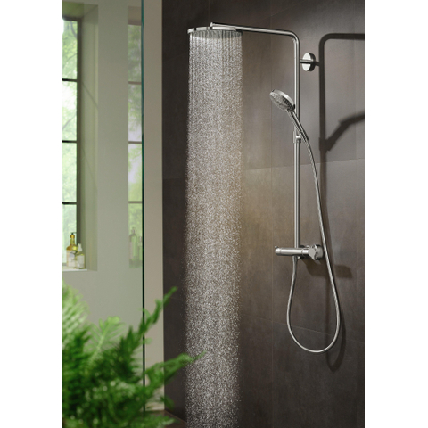 Hansgrohe Raindance Select S - select Regendoucheset - thermostaat - hoofddouche 24cm - hoogglans chroom SW204694