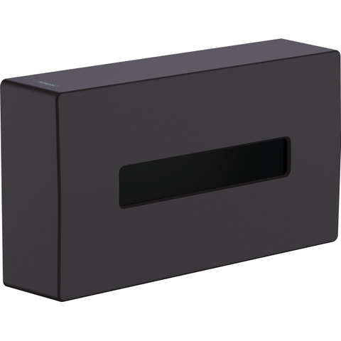 Hansgrohe Addstoris Tissuebox - voor makeup doekjes - mat zwart SW651499