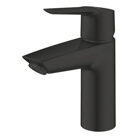 Grohe Start Wastafelmengkraan - S-Size - ES energiebesparend - met waste - matte black (mat zwart) SW811175