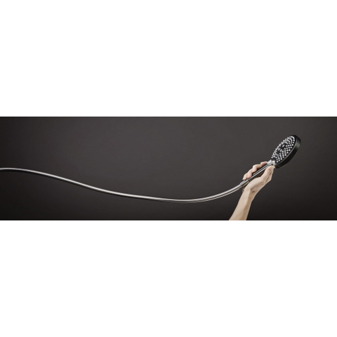 Hansgrohe Isiflex Doucheslang - 125 cm - geborsteld zwart chroom SW295763