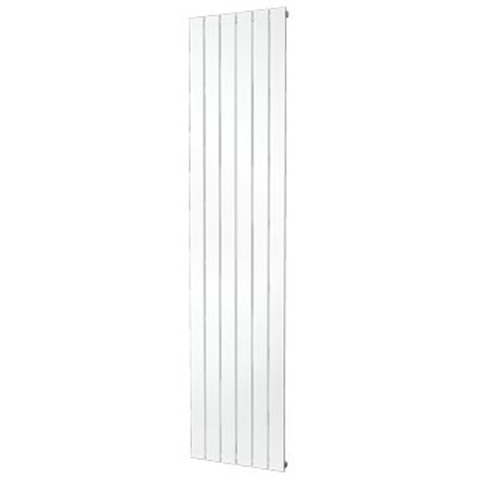 Plieger Cavallino Retto designradiator verticaal enkel middenaansluiting 1800x450mm 910W wit 7252970