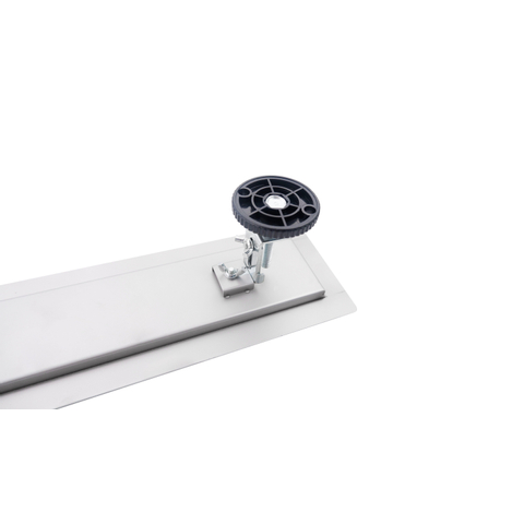 Fortifura Galeria Douchegoot - 110cm - zonder rooster - vloerflens - PVD - geborsteld RVS SW679913