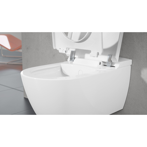 Villeroy & Boch Viclean I - 100 combipack douche wc Directflush CeramicPlus - spoelrandloos - White Alpine (glans wit) SW106589