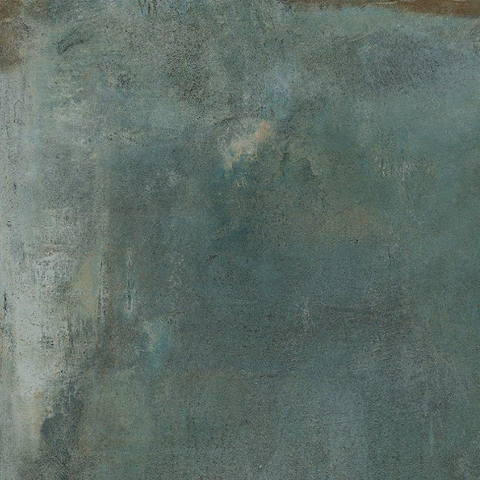 SAMPLE Terravito Dalora wand- en vloertegel - 60x60cm - 9mm - Vierkant - gerectificeerd - Betonlook - Emerald mat SW736024