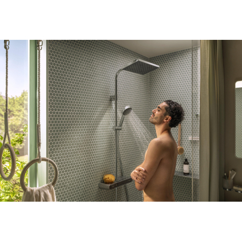 Hansgrohe Activera Q colonne de douche - 29cm - thermostatique - chromé SW1566638