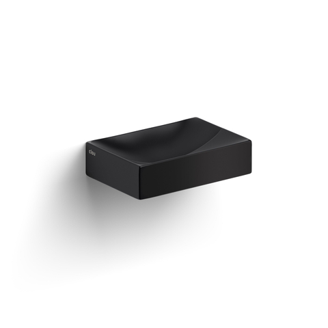 Clou Vale pack lave-mains – 28 x 19 x 7 cm – céramique noir mat – robinet chromé SW762029