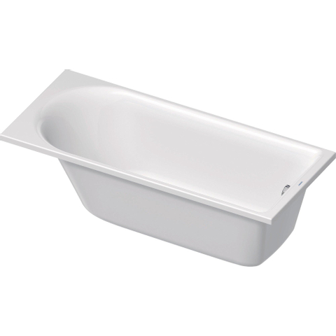 Duravit D-Neo baignoire 160x70x48,5cm 130litre Blanc Brillant SW640451