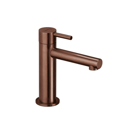 Herzbach design ix pvd robinet de lavabo taille s sans vidange cuivre 4.5x15.5cm acier SW537119