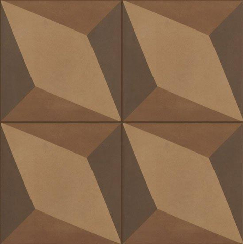 Ceralto Profilo Design bande décorative - 20x20cm - 10.0mm - Terra SW497183