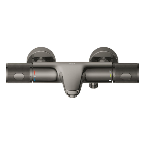 GROHE Grohtherm 1000 Performance badthermostaat - met koppelingen - hard graphite (antraciet) SW1477607