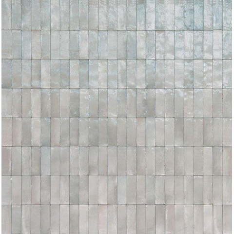 Ceralto Drapé Mural Wandtegel - 5x15cm - 10.0mm - Grigio SW669942