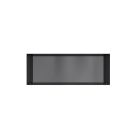 Hotbath &MORE Inbouwbox of inbouwnis - 30x80x10 - frameless - PVD - geborsteld zwart SW1246612
