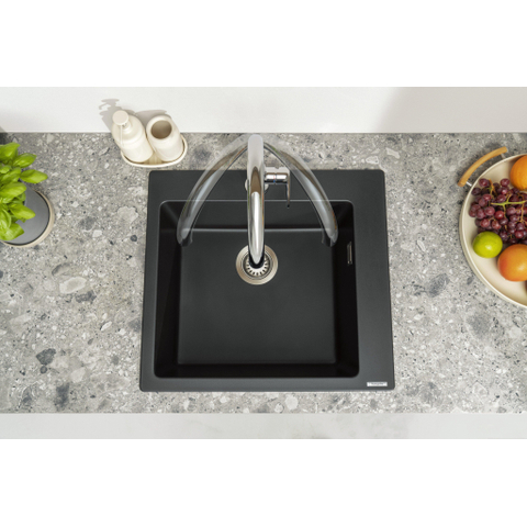 Hansgrohe Vernis blend m35 Eengreeps keukenmengkraan - 210 - 1jet - met draaibare uitloop - hoogglans chroom SW651607