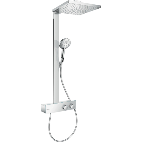 Hansgrohe Raindance e Showerpipe - 300 - 1jet - met ShowerTablet - 350 - hoogglans chroom SW157199
