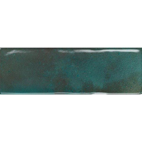 ÉCHANTILLON Ceralto Taverno Grain Carrelage mural - 6.5x20.2cm - 8mm - Esmeralda Brillant SW976612
