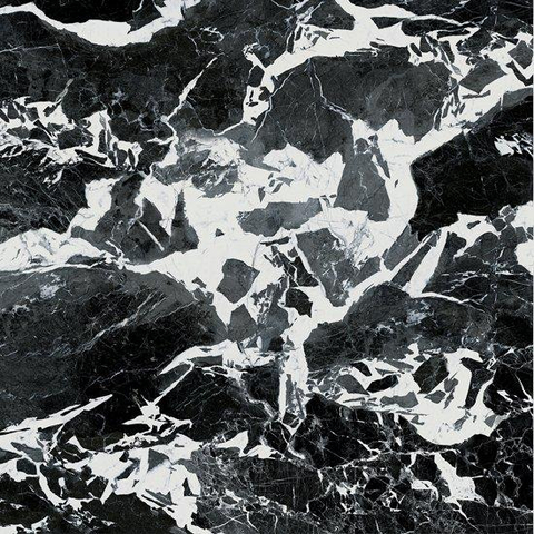 Ceralto Marvella Marble Vloertegel - 120X120 - 6.5mm - mat - zwart SW1578893