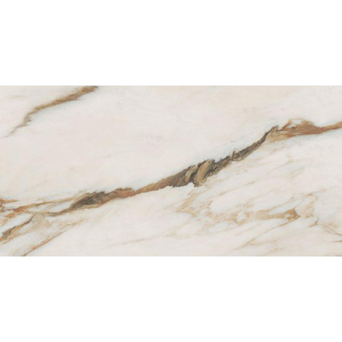 ÉCHANTILLON Ceralto Carraro Vein Carreau de sol et de mur 60x119cm 8.5mm rectifié R10 grès cérame Calacatta Venna Oro SW911956