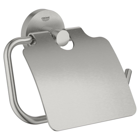 Grohe Start Toiletrolhouder - met klep - Supersteel (RVS) - rvs-look SW878305