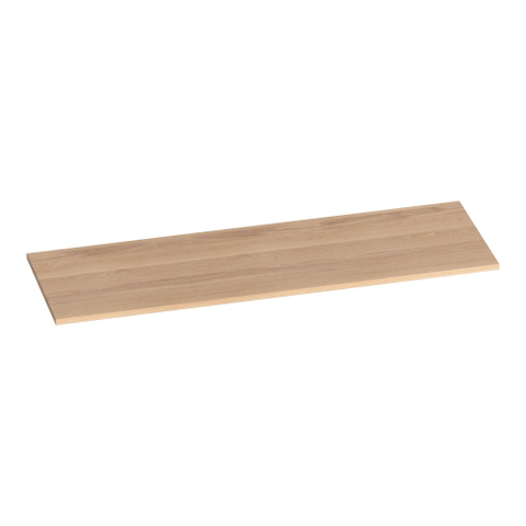 BRAUER Ocean Slim plan de toilette - 140x46x2cm - chêne à lattes naturel SW371900