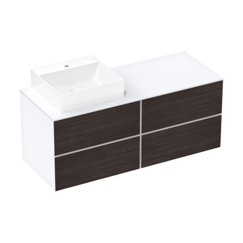 HansGrohe Xevolos E lave-mains 500/480 avec trou pour robinet sans trop-plein, SmartClean SW995485