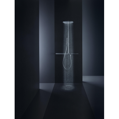 Axor 800 ShowerSolutions ensemble de douche pluie apparent – thermostatique – douche de tête Ø 35 cm – douchette bâton 2 jets – chrome SW157225