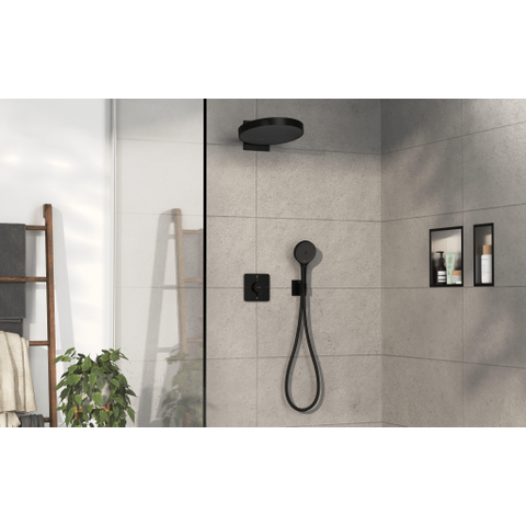Hansgrohe Showerselect comfort q Thermostaat - inbouw - 2 functies - mat zwart SW917853