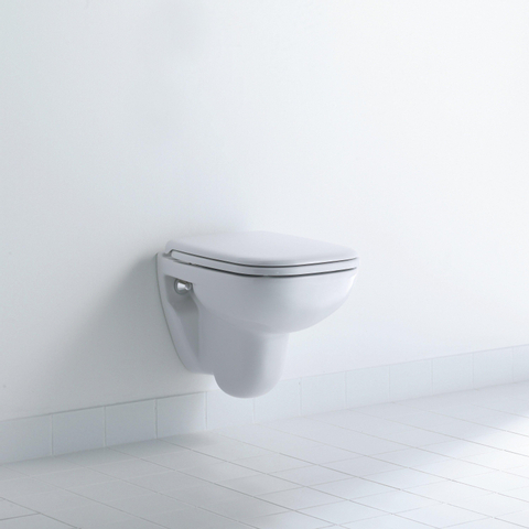 Duravit D-Code Compact hangtoilet – compact – diepte 35 x 48 cm – glans wit 0315126