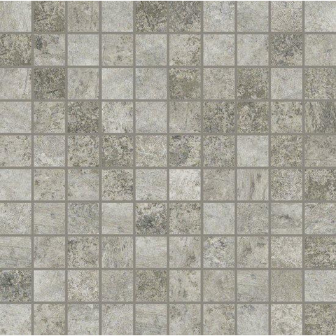 Ceralto Serrano Facet Mozaïektegel - 29.7x30cm - 9mm - Grey mat SW1175046