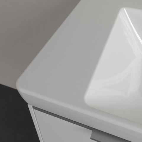 Villeroy & Boch Subway 3.0 meubelwastafel 80x47cm 1 kraangat m/overloop wit SHOWROOMMODEL SHOW26596