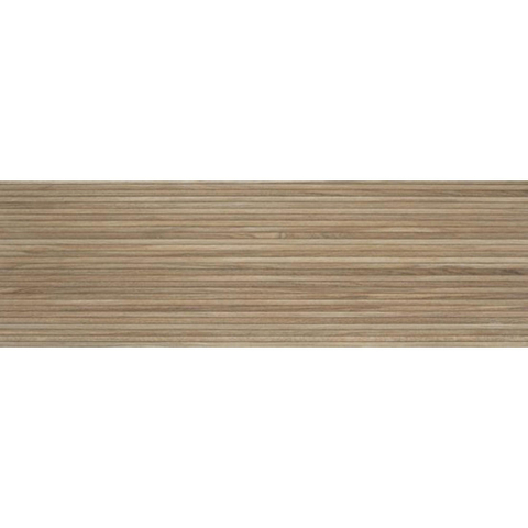 SAMPLE Ceralto Elvano Grain Decortegel 32x100cm 10.4mm gerectificeerd witte scherf Naturel SW912183