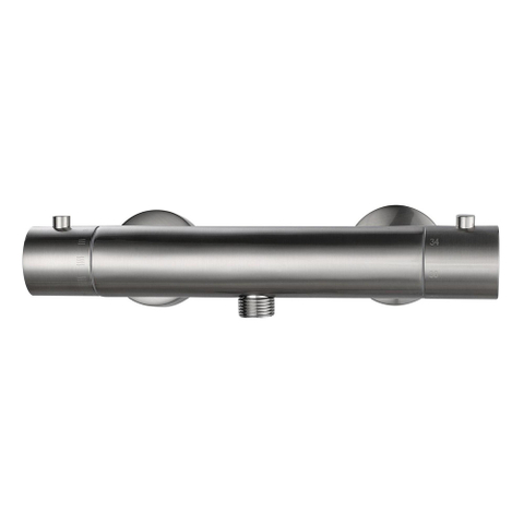 Wiesbaden Rio Mitigeur thermostatique douche acier 15cm brossé SW6580
