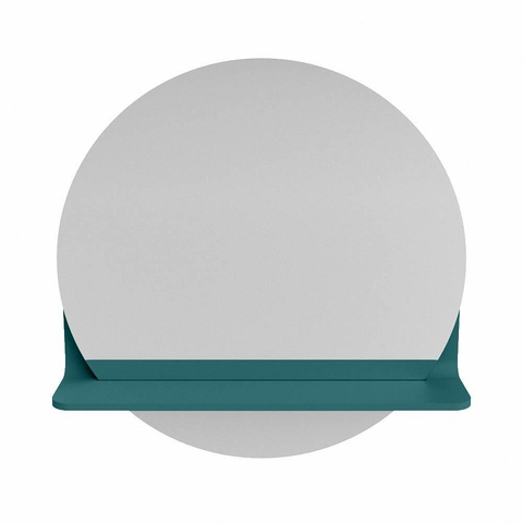 Mondiaz SPOT miroir – Ø 50 cm – avec tablette – Smag (vert) SW1235610