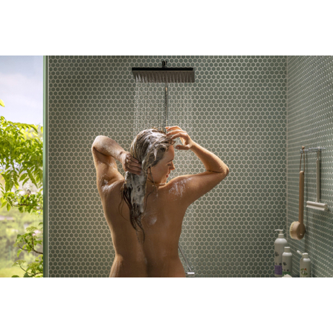 Hansgrohe Activera Q colonne de douche - 29x18cm - thermostatique - ecosmart - chromé SW1566639
