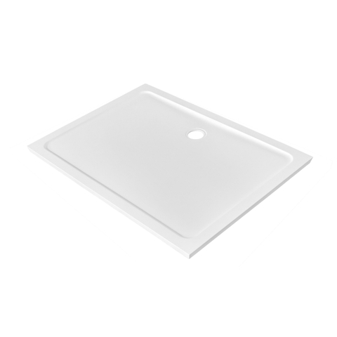 Adema Dawn douchebak - 80x100x4cm - rechthoek SMC - glans wit SW1474868