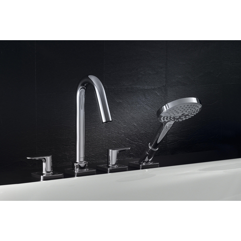 AXOR Citterio partie apparente ensemble de rebord de baignoire 4 trous avec rosace chrome 0450507