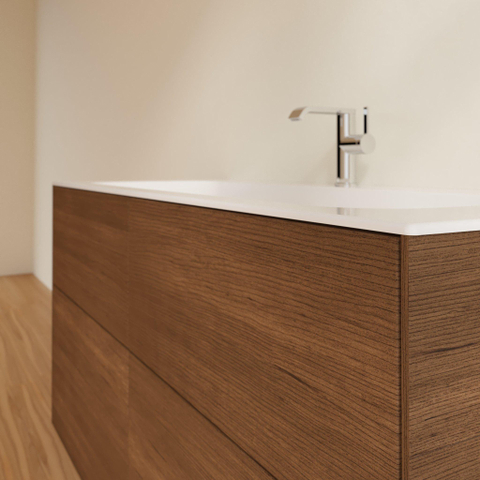 Villeroy & Boch finion wastafelonderkast - 119.6x59.1cm - 4 lades - Walnut (mat hout) SW479527