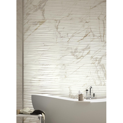 Ceralto Merano Luxe Wandtegel - 40x120cm - 6.0mm - Calacatta SW93736
