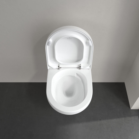 Villeroy & Boch Architectura Cuvette suspendue - 48cm - sans bride - cuvette profonde Twistflush - antibactérien - CeramicPlus - blanc SW1162126