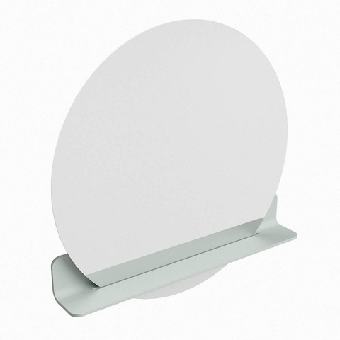 Mondiaz SPOT miroir – Ø 80 cm – avec tablette – Greey (vert clair/gris) SW1235536